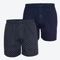 Herren NKD Herren-Boxershorts aus Baumwolle, 2er-Pack