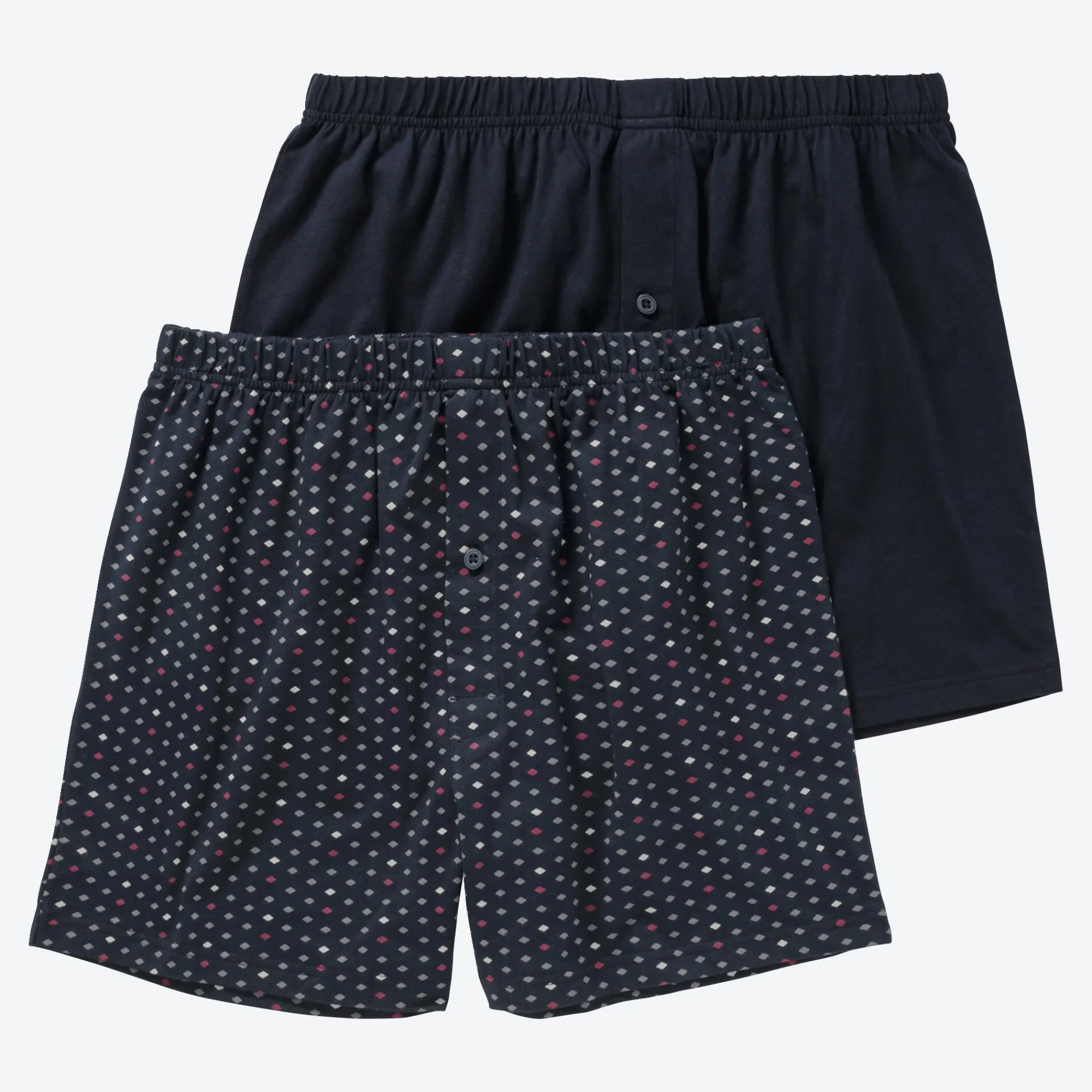 Herren NKD Herren-Boxershorts aus reiner Baumwolle, 2er-Pack