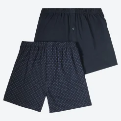 Herren NKD Herren-Boxershorts mit Ringelmuster, 2er-Pack