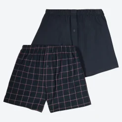 Herren NKD Herren-Boxershorts mit trendigen Streifen, 2er-Pack