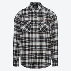 Herren NKD Herren-Flanell-Hemd mit Karo-Muster
