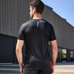 Herren NKD Herren-Funktions-T-Shirt mit Frontaudruck