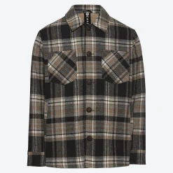 Herren NKD Herren-Hemdjacke mit Teddy-Futter
