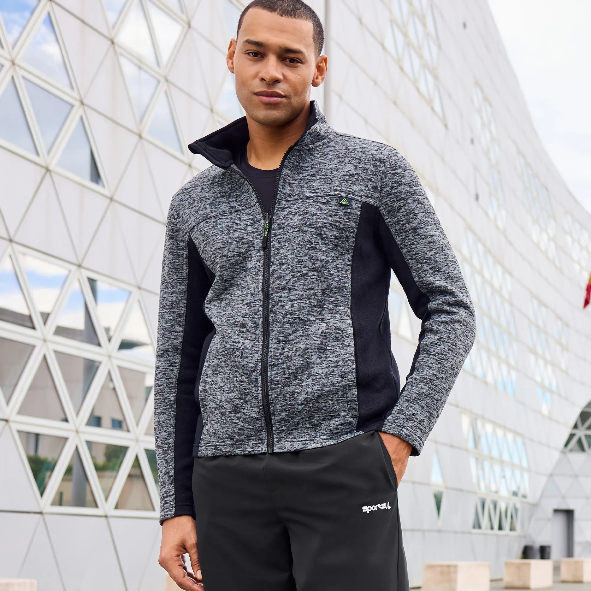 Herren NKD Herren-3-in-1 Jacke mit Kapuze