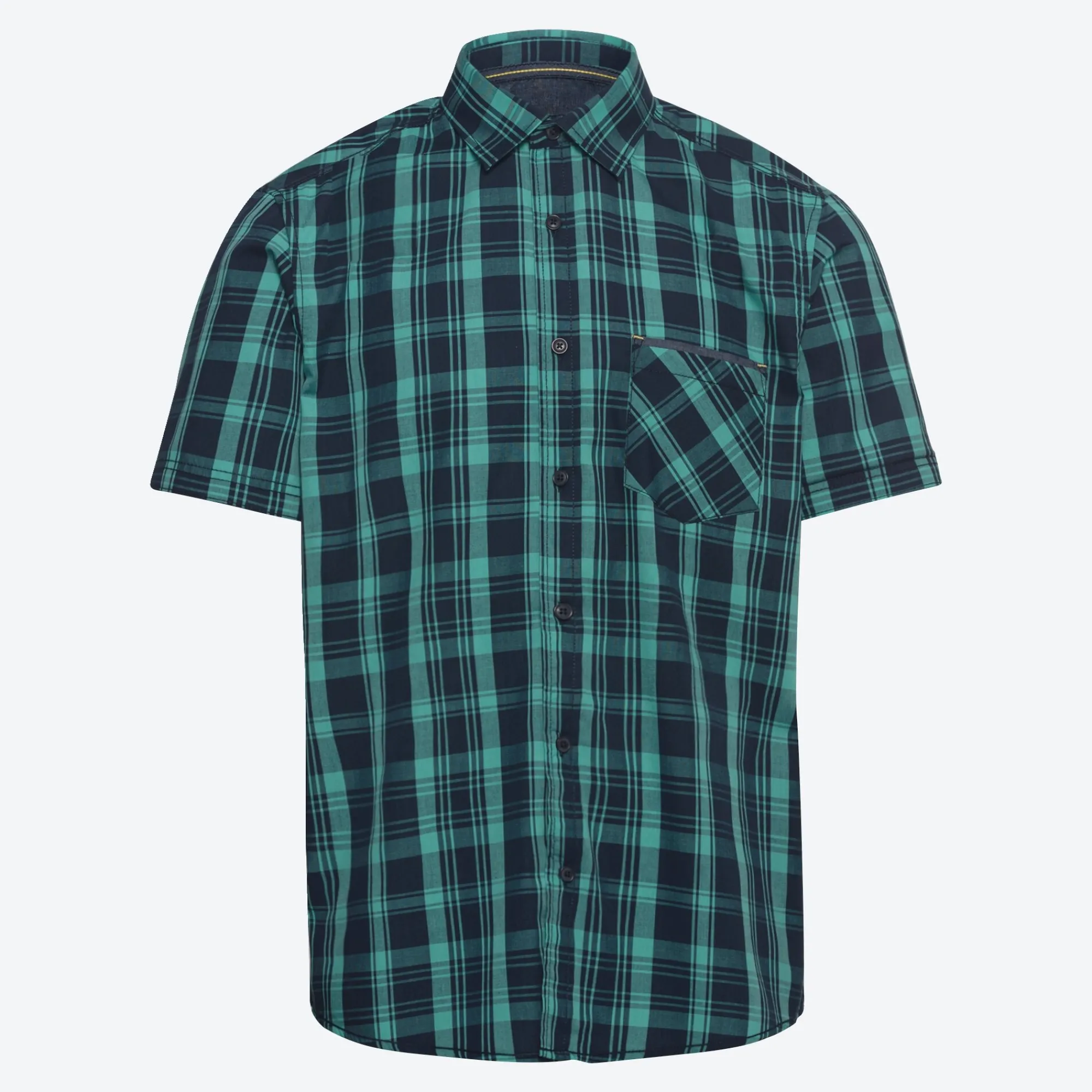Herren NKD Herren-Kurzarm-Hemd in modischer Farbe