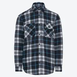 Herren NKD Herren-Langarm-Hemd aus Polarfleece