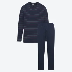 Herren NKD Herren-Pyjama mit Streifen, 2-teilig