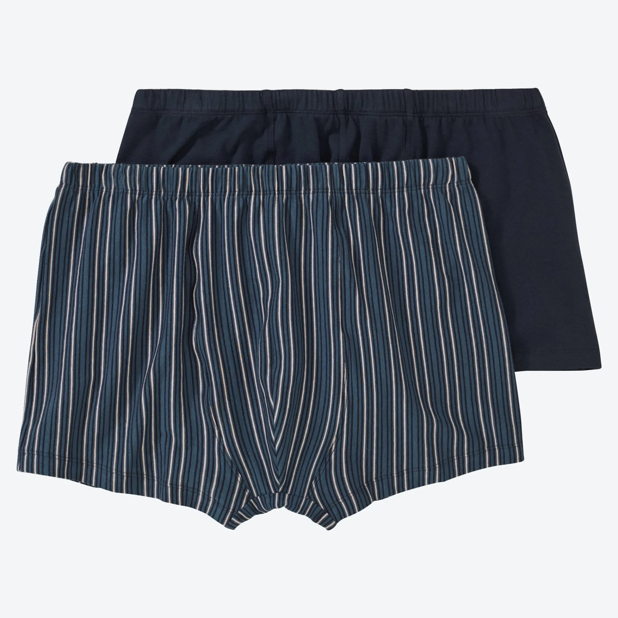 Herren NKD Herren-Retroshorts mit Ringelmuster, 2er-Pack