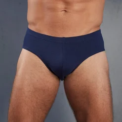 Herren NKD Herren-Slip mit elastischem Bund, 3er-Pack