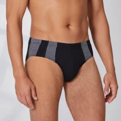 Herren NKD Herren-Slip mit Kontrast-Streifen, 2er-Pack