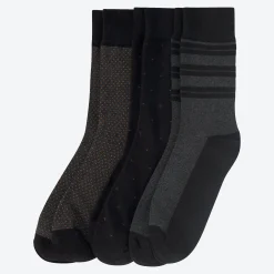 Herren NKD Herren-Socken mit Musterung, 3er-Pack