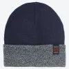 Herren NKD Herren-Strickmütze mit zwei Farben