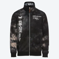 Herren NKD Herren-Sweatjacke mit Stehkragen