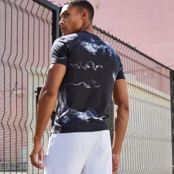 Herren NKD Herren-T-Shirt mit All-Over-Print