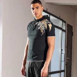 Herren NKD Herren-T-Shirt mit Kapuze