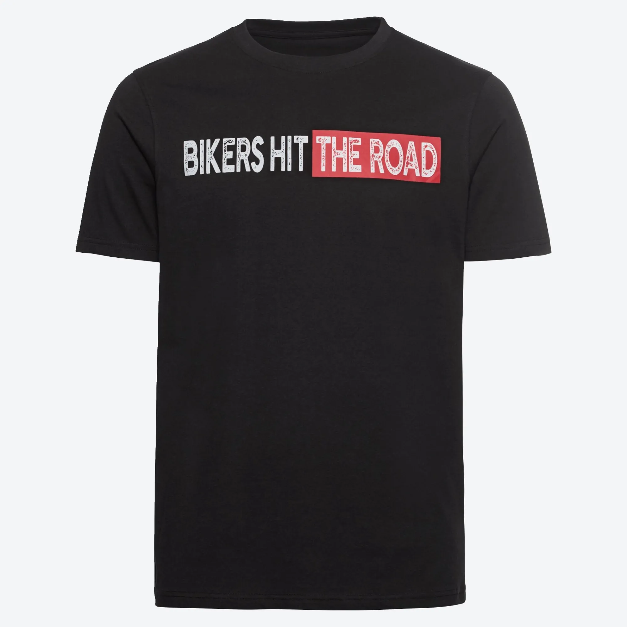 Herren NKD Herren-T-Shirt mit Rundhalsausschnitt
