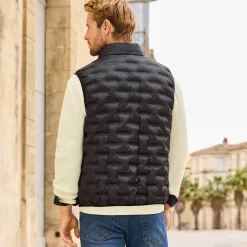 Herren NKD Herren-Weste mit Stehkragen