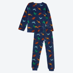 Kinder NKD Jungen-Schlafanzug aus Fleece, 2-teilig