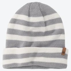 Kinder NKD Kinder-Beanie mit Streifen-Design