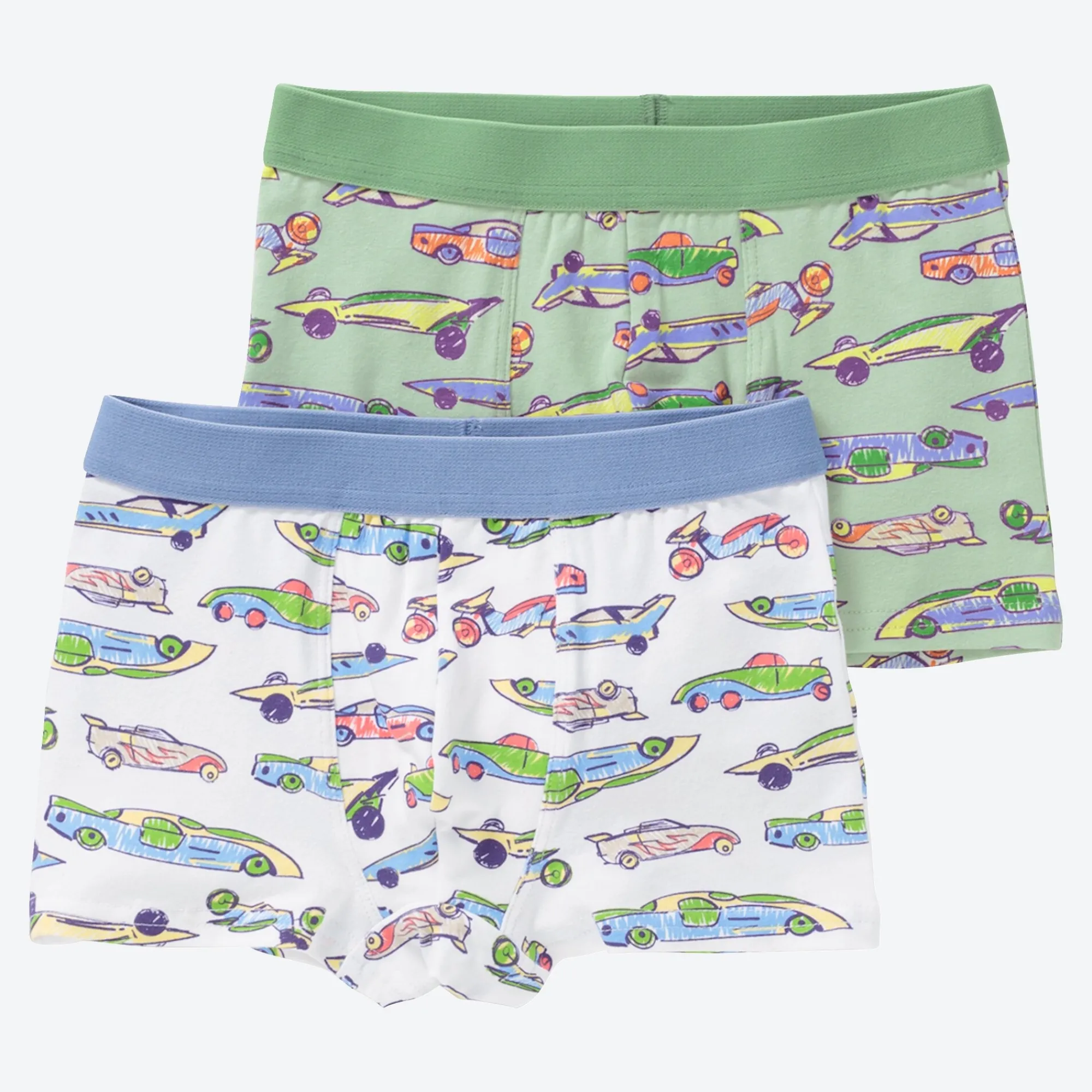 Kinder NKD Kinder-Jungen-Retroshorts, 2er-Pack