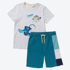 Kinder NKD Kinder-Jungen-Set mit Applikation, 2-teilig