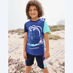 Kinder NKD Kinder-Jungen-Set mit Hunde-Motiv, 2-teilig
