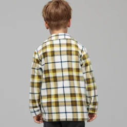 Kinder NKD Kinder-Jungen-Set mit Karo-Hemd und Shirt, 2-teilig