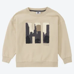 Kinder NKD Kinder-Jungen-Sweatshirt mit Stickerei