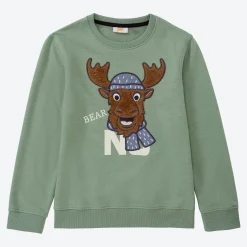 Kinder NKD Kinder-Jungen-Sweatshirt mit Applikation