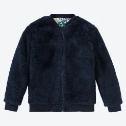 Kinder NKD Kinder-Mädchen-Coralfleece-Jacke zum Wenden