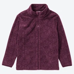 Kinder NKD Kinder-Mädchen-Fleecejacke mit Kontrast-Einfassband
