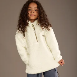 Kinder NKD Kinder-Mädchen-Fleeceshirt mit Stehkragen