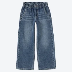 Kinder NKD Kinder-Mädchen-Jeans mit verstellbarer Bundweite
