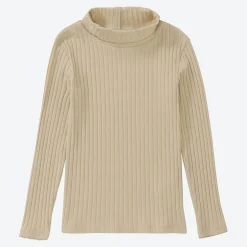 Kinder NKD Kinder-Mädchen-Langarmshirt mit Rollkragen