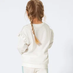 Kinder NKD Kinder-Mädchen-Langarmshirt mit Rüschen
