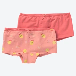 Kinder NKD Kinder-Mädchen-Panty mit Zitronen-Motiv, 2er-Pack