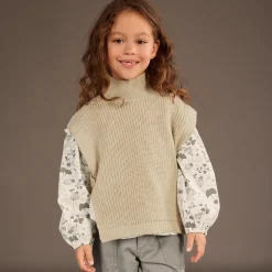 Kinder NKD Kinder-Mädchen-Poncho mit Schleifen-Details