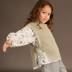 Kinder NKD Kinder-Mädchen-Poncho mit Schleifen-Details