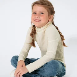 Kinder NKD Kinder-Mädchen-Rollkragen-Shirt