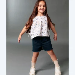 Kinder NKD Kinder-Mädchen-Set mit Allover-Print Top, 2-teilig
