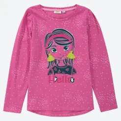 Kinder NKD Kinder-Mädchen-Shirt mit Tasseln