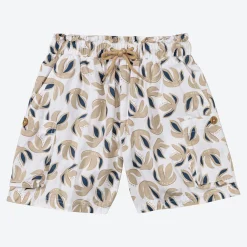 Kinder NKD Kinder-Mädchen-Shorts mit Allover-Print