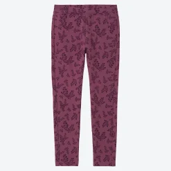 Kinder NKD Kinder-Mädchen-Sweatleggings mit Blattmuster