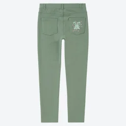 Kinder NKD Kinder-Mädchen-Sweatleggings mit Stickerei