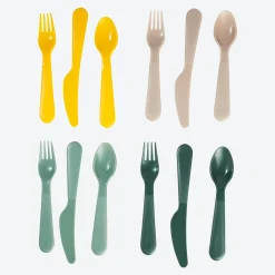 NKD Kunststoffbesteck-Set, 12-teilig