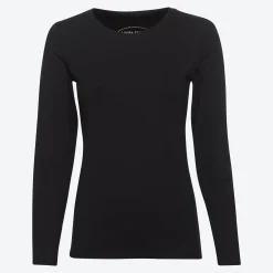 Damen NKD Langarmshirt mit Rundhalsausschnitt