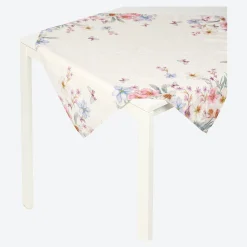 NKD Mitteldecke im Blumen-Design, ca. 80x80cm