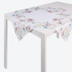 NKD Mitteldecke mit Blumen Design, ca. 80x80cm