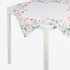 NKD Mitteldecke mit Blumen-Design, ca. 80x80cm