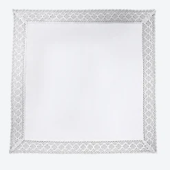 NKD Mitteldecke mit gehäkelter Spitze, ca. 80x80cm
